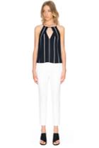 Finders Keepers Every Chance Top Black Stripe