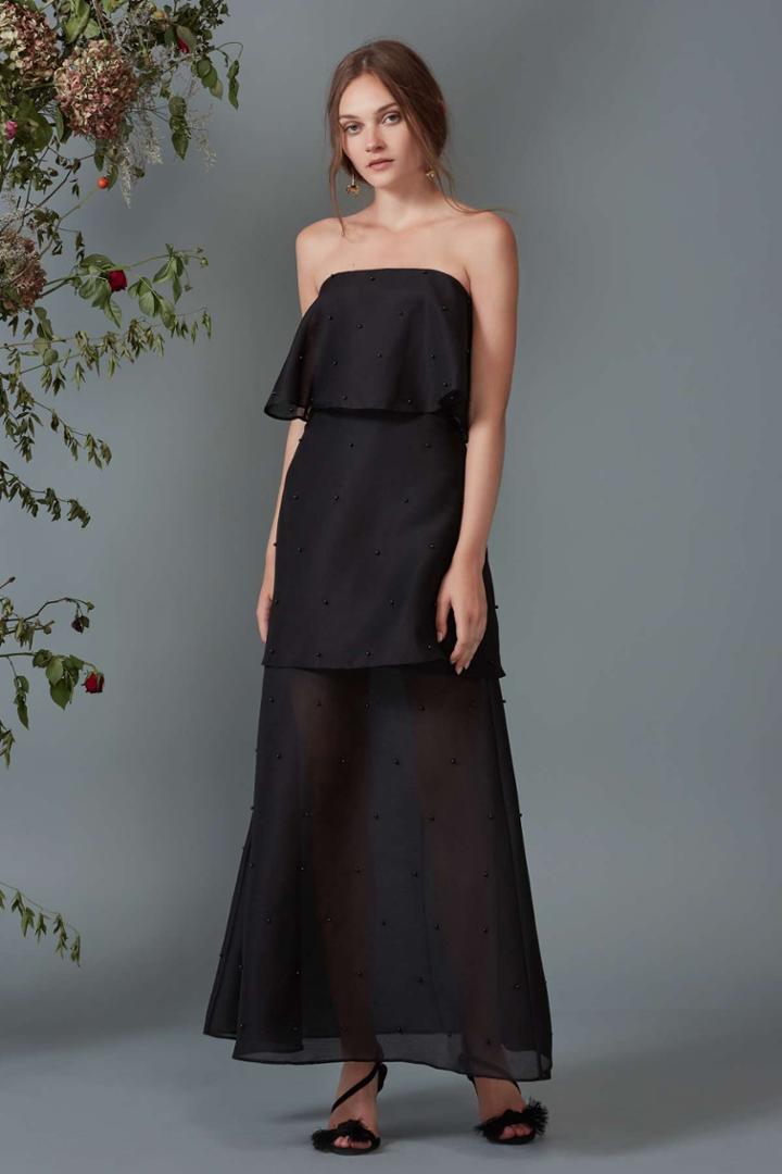 Keepsake Call Me Gown Blackxxs, Xs,s,m,l