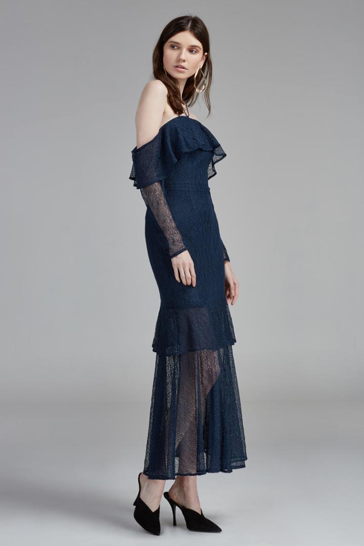 Keepsake Wide Awake Gown Navy