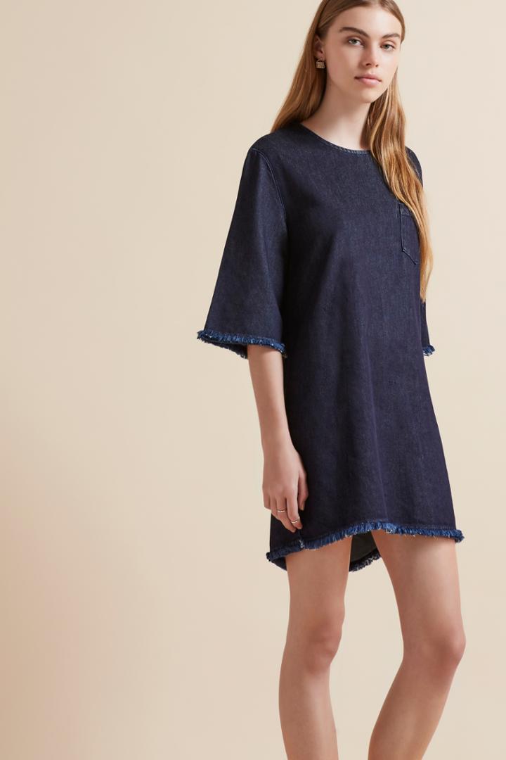 The Fifth Front Row Dress Deep Blue