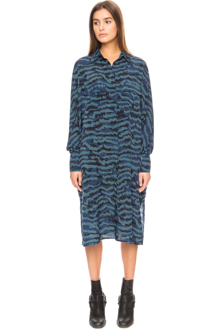 The Fifth Wanderlust Dress Dark Wave Print