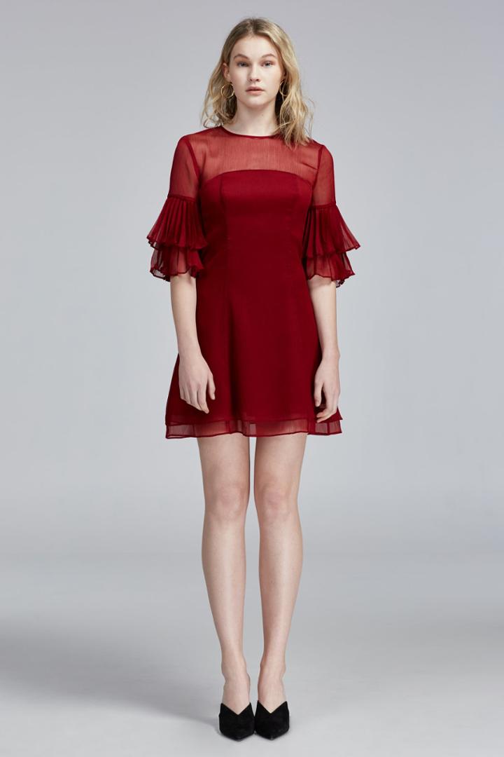 Bnkr Say You Will Mini Dress Plum