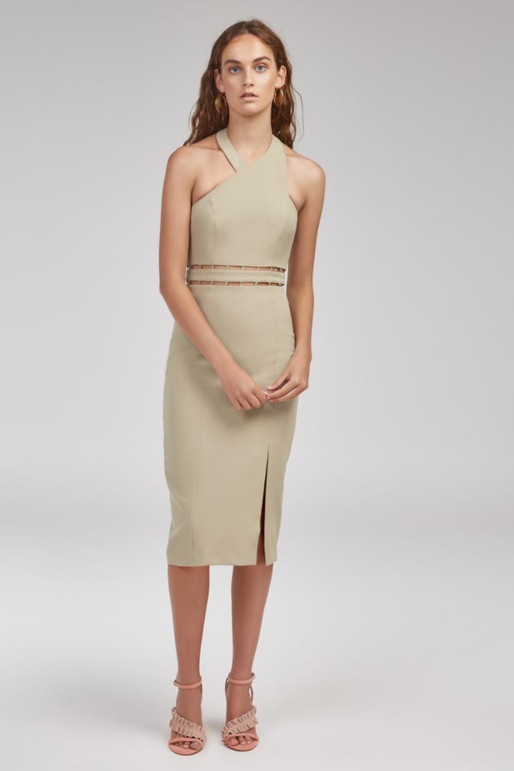 Finders Keepers Finders Keepers Solar Midi Dress Sagexxs, Xs,s,m,l