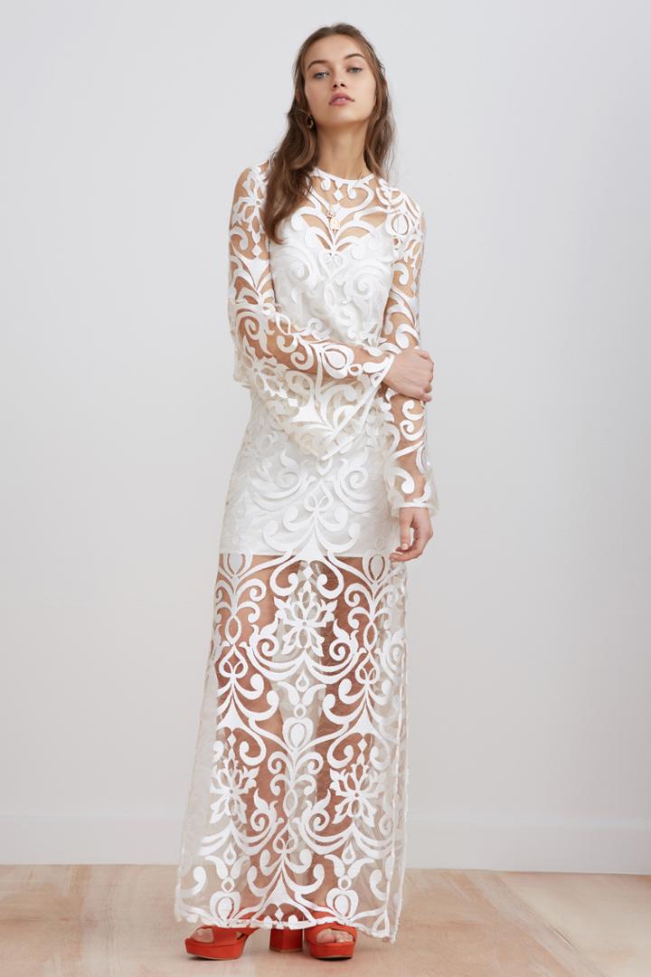 Finders Keepers Finders Keepers Alchemy Maxi Skirt Ivoryxxs, Xs,s,m,l