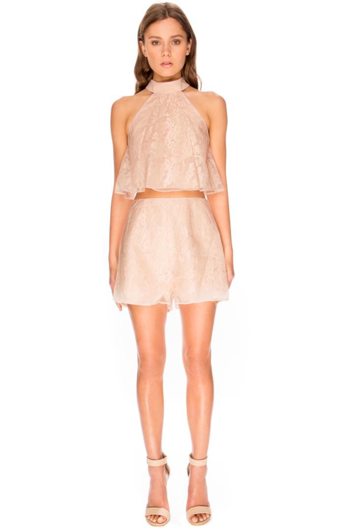 Keepsake Sundream Lace Shorts Shell