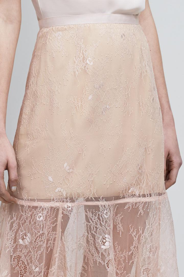 Keepsake Above Water Lace Skirt Rose