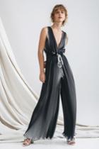 C/meo Collective C/meo Collective Dream Chaser Pantsuit Black Stripe