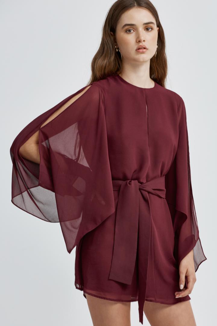 Keepsake Step Back Dress Fig