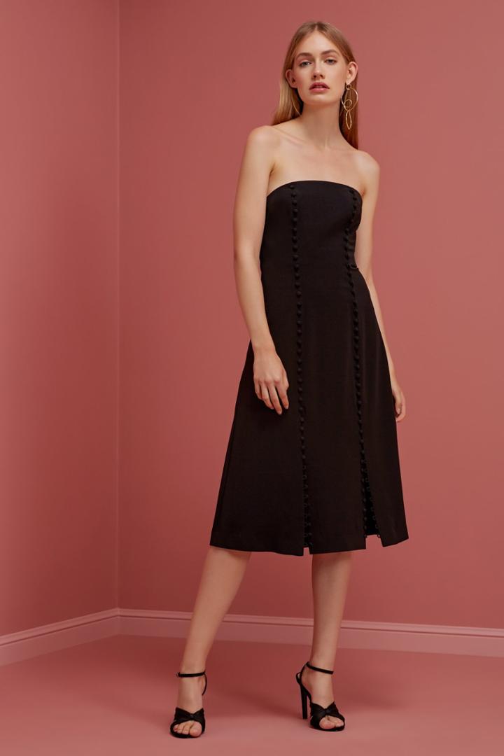 Keepsake Morning Rain Dress Black