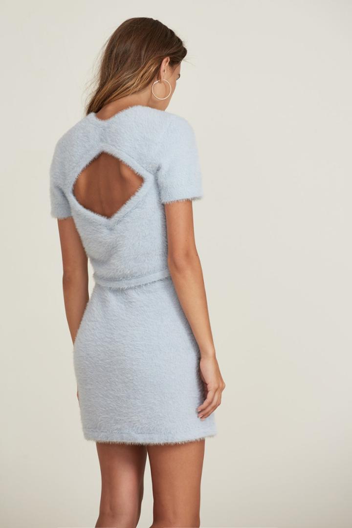 Finders Wildfire Knit Top Sky Grey