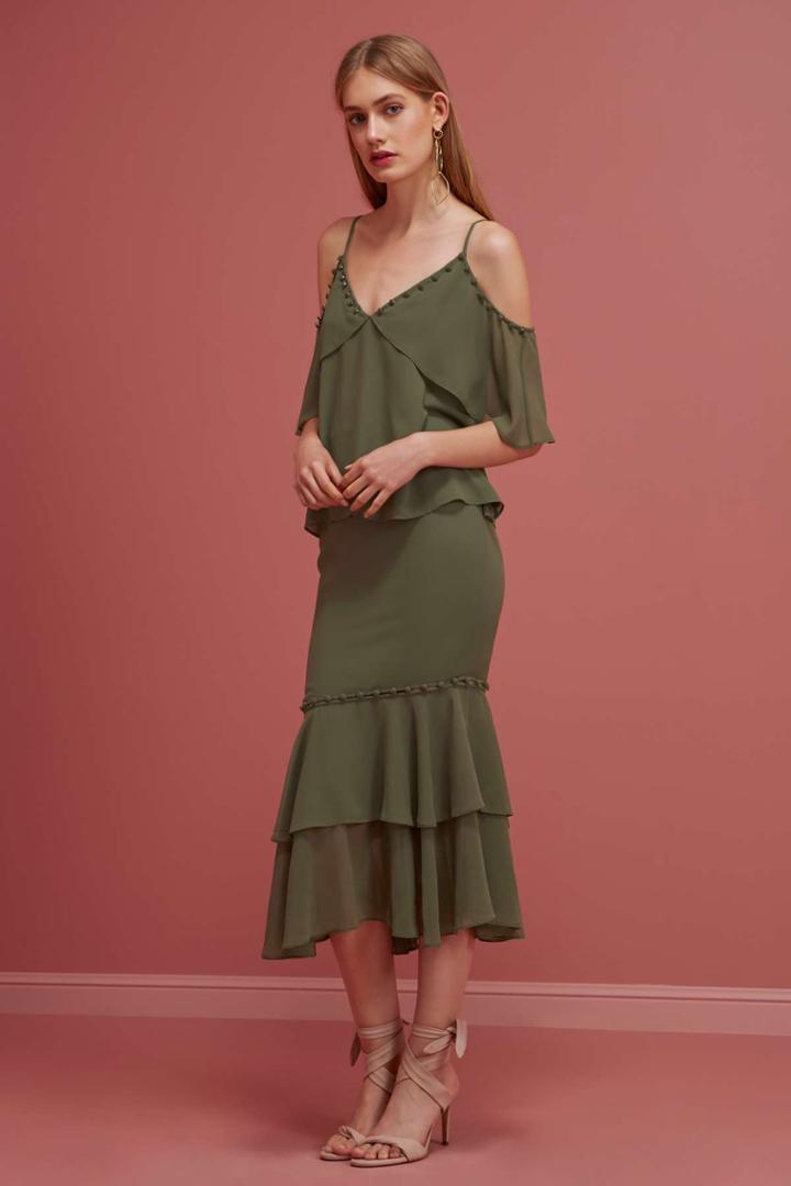 Keepsake Keepsake Morning Rain Top Olive