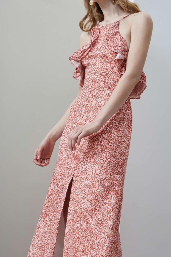 C/meo Collective C/meo Collective Fading Nights Fitted Dress Terrazzo