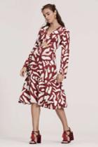 Finders Keepers Finders Keepers Mercurial Dress Berry Spot Print