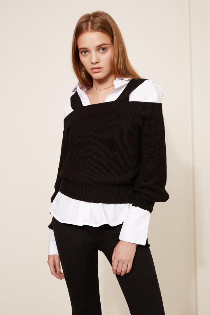 The Fifth The Fifth Lexi Knit Black
