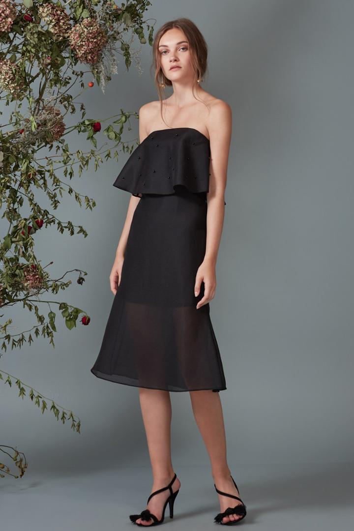 Keepsake Keepsake Call Me Dress Blacks,m,l