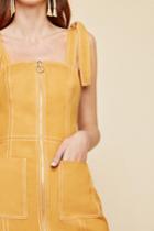 C/meo Collective C/meo Collective Get Right Midi Dress Mustard