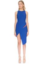 Finders Keepers Spliced Dress Cobolt/fuji Red