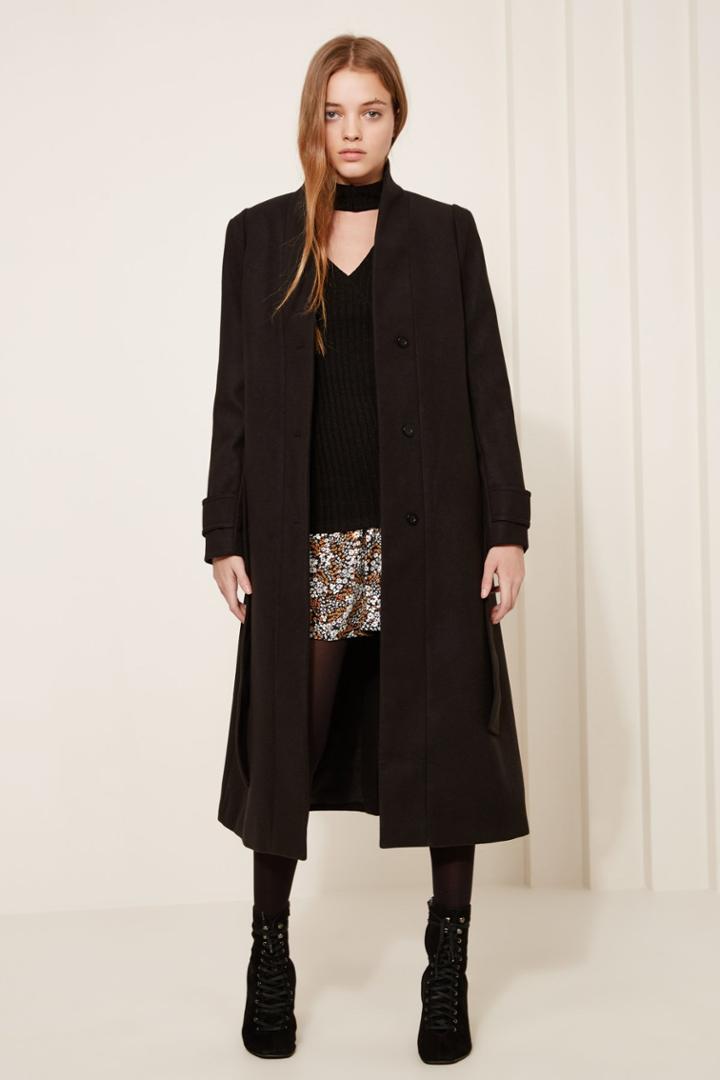 The Fifth The Fifth Falls Coat Blackxxs, Xs,s,m,l,xl