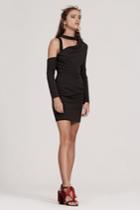 Finders Keepers The Message Mini Dress Black