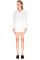 Finders Keepers Without You Blouse Ivory