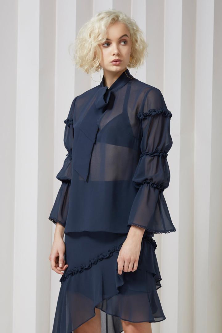 Keepsake Twilight Dreams Top Navy