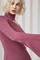 Keepsake Keepsake Shimmer Knit Top Mulberry