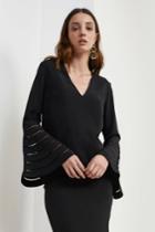 C/meo Collective Say It Again Top Black