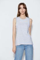 The Fifth Prismatic Stripe Tank Grey W Whites,m,l,xl