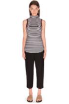 The Fifth Tick Tock Top Navy & White Stripe