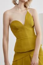 C/meo Collective No Competition Top Chartreuse