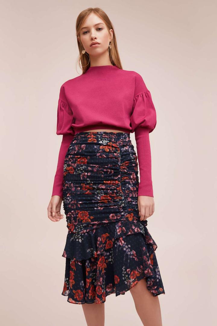 Keepsake Keepsake Need You Now Skirt Navy Floral