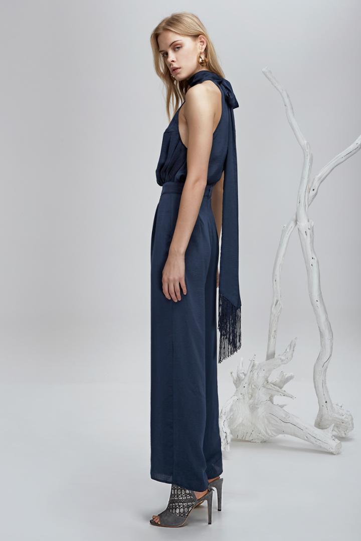Finders Keepers Cyrus Jumpsuit Charcoal