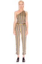 Finders Keepers Either Way Pant Beige/blk Stripe