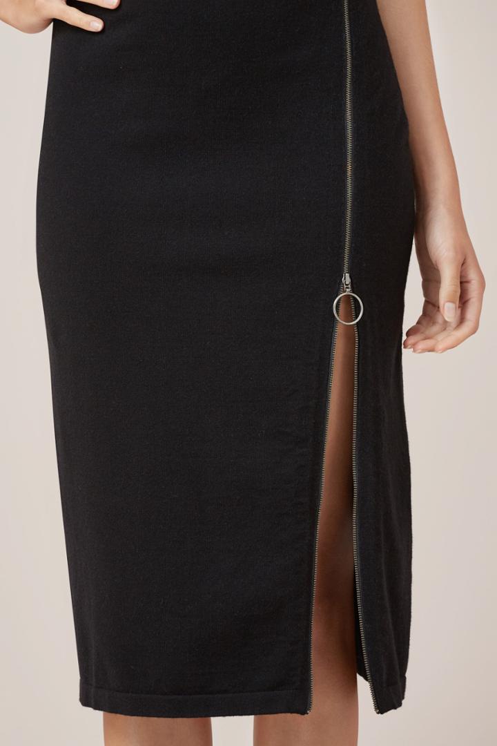 Finders Keepers Finders Keepers Objects Knit Skirt Black