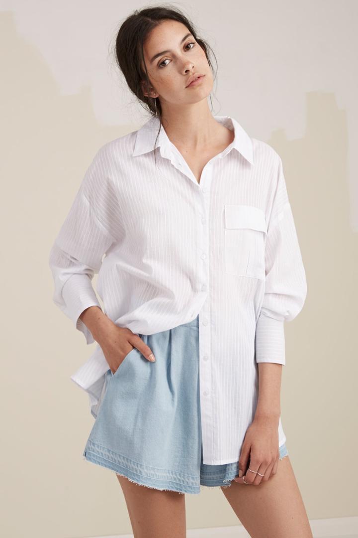 The Fifth Sun Valley Shirt White