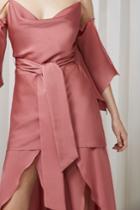 Keepsake Rain Drops Top Dusty Pink