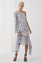 Keepsake Overpowered Long Sleeve Top Light Ivy Print