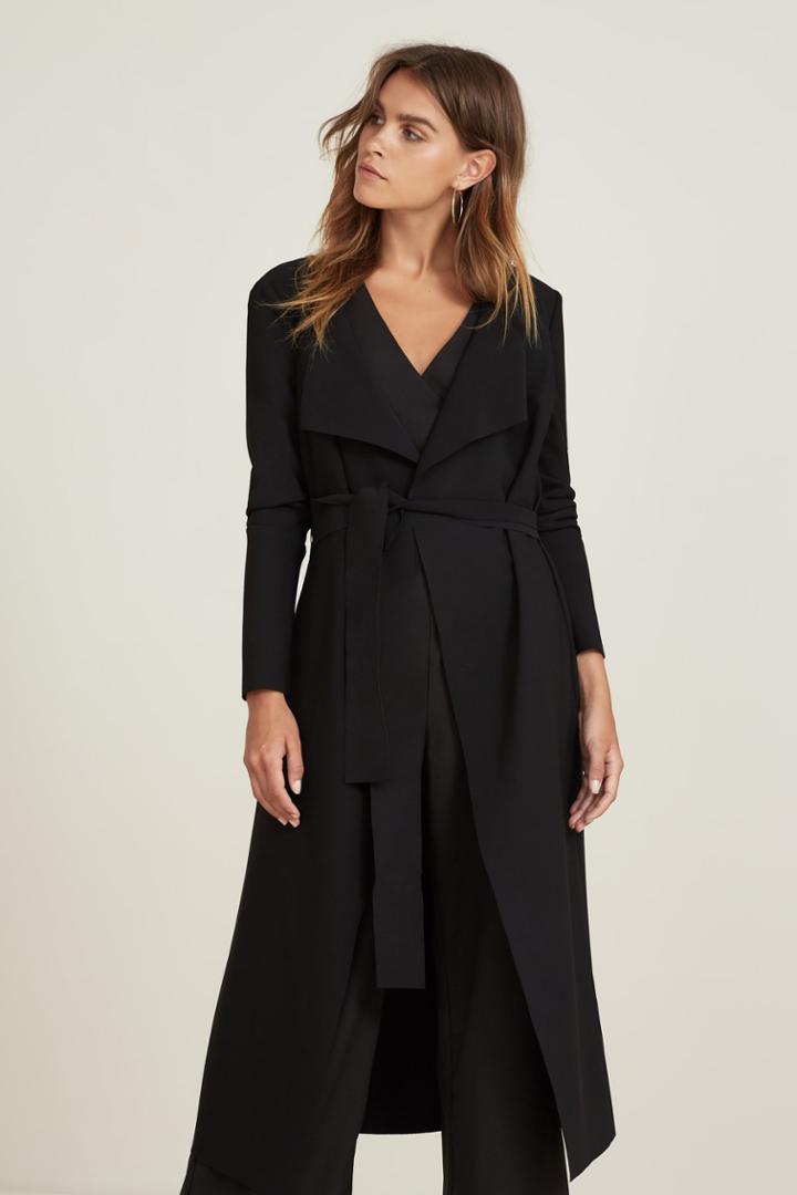 Finders Chances Coat Black