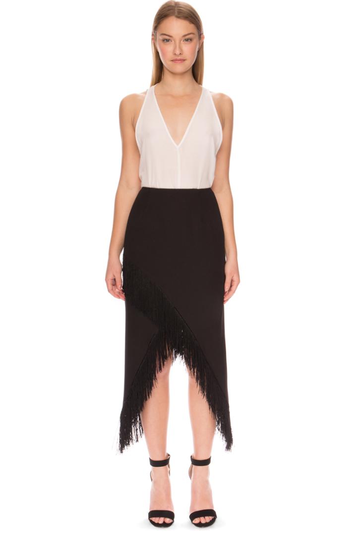 Finders Keepers Vertigo Skirt Black