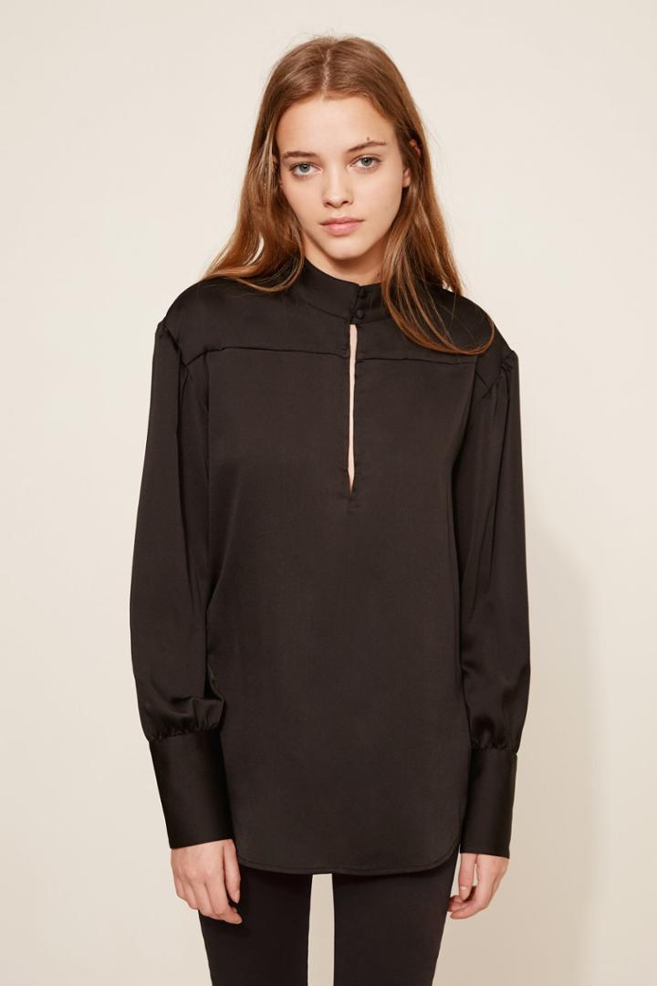 The Fifth The Fifth Lola Long Sleeve Top Blackxxs, Xs,s,m,l