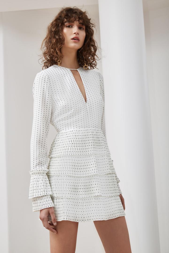 C/meo Collective C/meo Collective Fundament Dress Ivory Spot