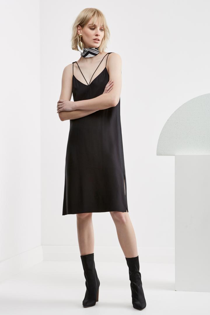 C/meo Collective Set In Stone Dress Black