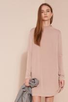 The Fifth South West Long Sleeve Dress Pink Sand