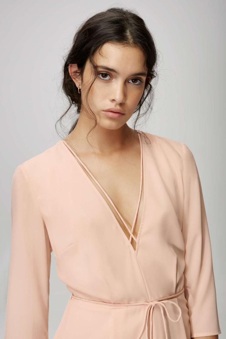 The Fifth The Fifth Maverick Long Sleeve Playsuit Shell