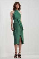 C/meo Collective Easy Love Dress Green