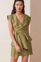 Finders Keepers Finders Keepers Safari Dress Mossxxs, Xs,s,m,l