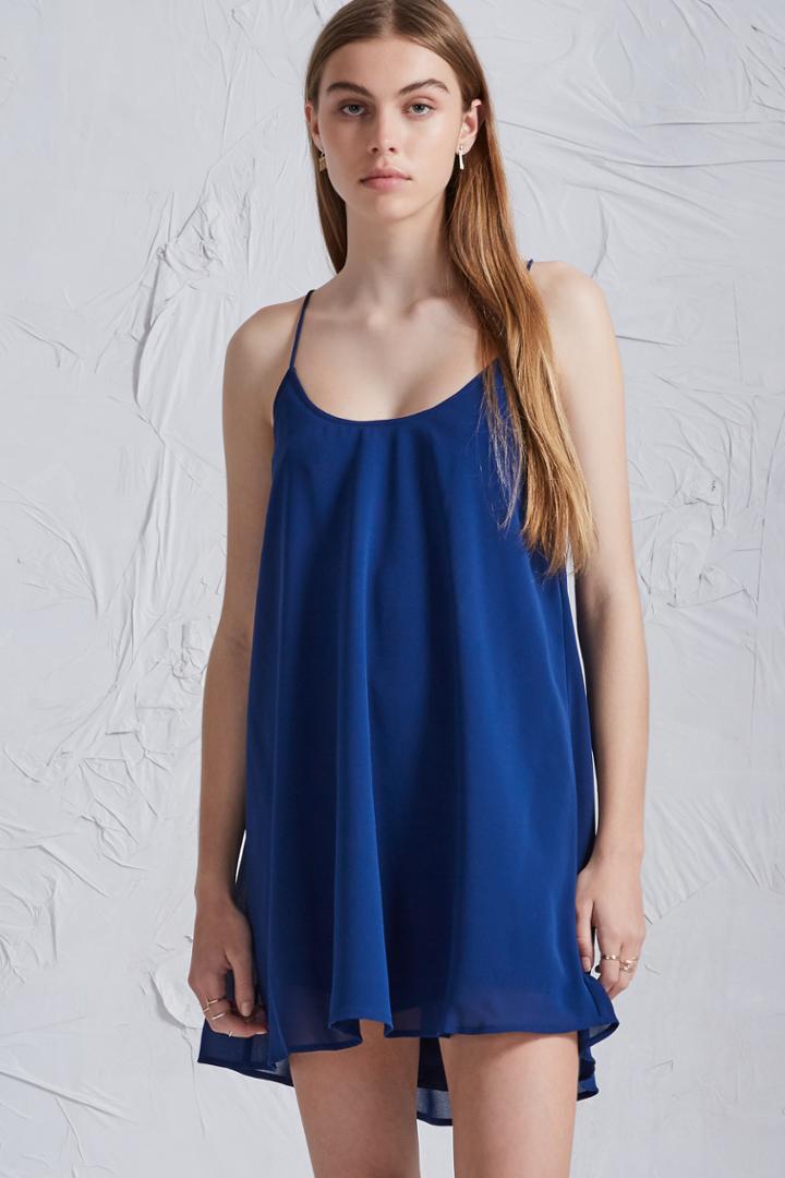 The Fifth The Tambourine Dress Sapphire