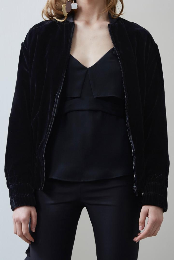 C/meo Collective Outshine Bomber Jacket Black