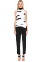 C/meo Collective A Little Soul Top Black Stripe