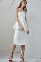 C/meo Collective No Response Bustier Dress Ivory